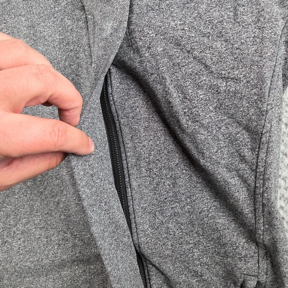 Lululemon That's A Wrap Jacket‎ Womens Size 4 Heathered Gray Yoga Stretch Hooded